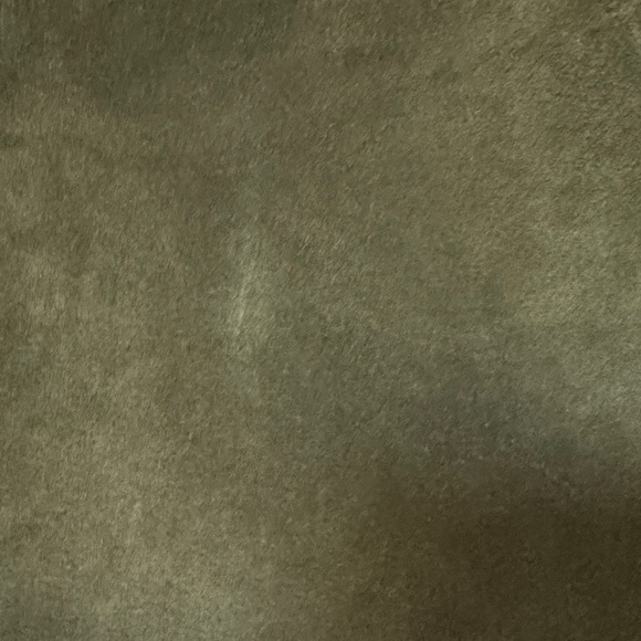 Madewell Essential Olive Green Suede Shoulder Bucket Tote Bag - Picture 12 of 12